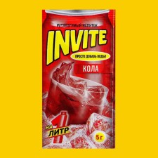 Soluble drink invite cola, 5 g