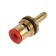 Kran-Buks Zein, 1/2 "Under the cross, rod 7*7 mm, brass, ceramics