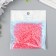 Beads for creativity plastic "Pink mother of pearl" set 20 grams d = 0.4 cm