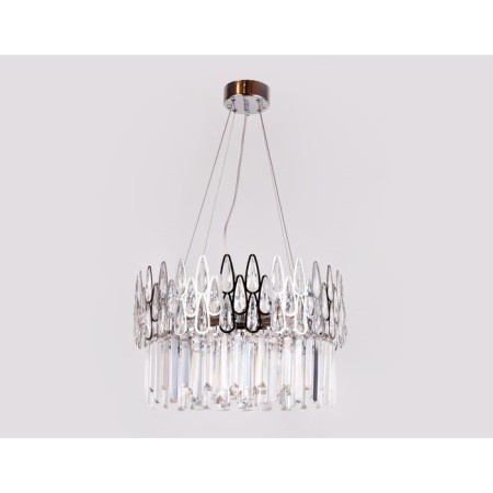 Crystal suspended chandelier ambrella like, Traditional, TR5261, E14, Color Chrome-1