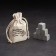 Ships for whiskey in the bag "Help", natural statite, 6 pcs