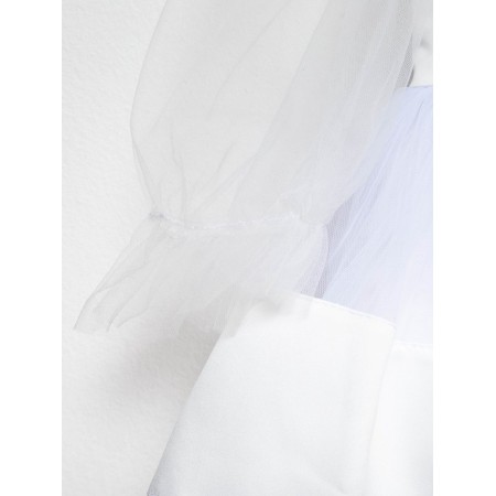 Платье нарядное детское KAFTAN, рост 86-92 см (28), белый-12