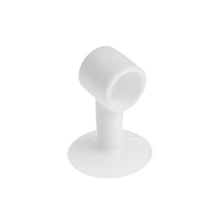 Lockland door limiter on the handle, d = 15 mm, h = 50 mm, the color is white, 1 pc.-2