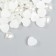 Decor for creativity plastic "Heart Pearl" set 20 grams 0.8x0.8 cm