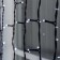 Garland "Curtain" 2 × 9 m, IP44, UMS, dark thread, 1800 LED, white glow, flicker, 220 V