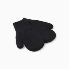 Double mittens, black color, river 10