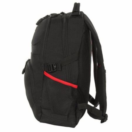Germanium "S-06" university, compacted back, lightweight, black, 46x32x15 cm, 226953-3