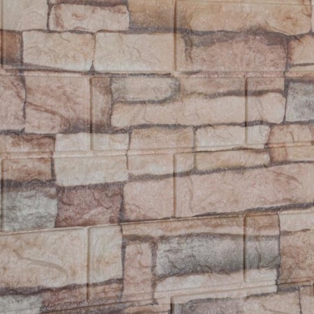 Self -adhesive PVC panel "Light brick" 70*77 cm-1