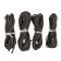 A set of auto pipelines Rexant "Assorted" black, 0.50 x 5 m; 0.75 x 5 m; 1.50 x 3 m; 2.50 x 2 m