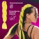 Zumba Kanecalon is monophonic, corrugated, 60 cm, 100 g, bright yellow color (#ay41)