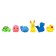 A set of rubber toys for the bath "Babies", with a squeak, 12 pcs, crumb I