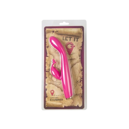 Vibrator for a GO with clitoral stimulation Let it g, G-hawker, silicone, 19.5 cm-11