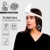 New Year's carnival set "Beauty" (dressing + earrings), white color, for the New Year