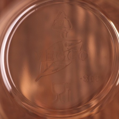 A glass of plastic disposable PET, 200 ml, d = 9.5 cm, the color is transparent-1