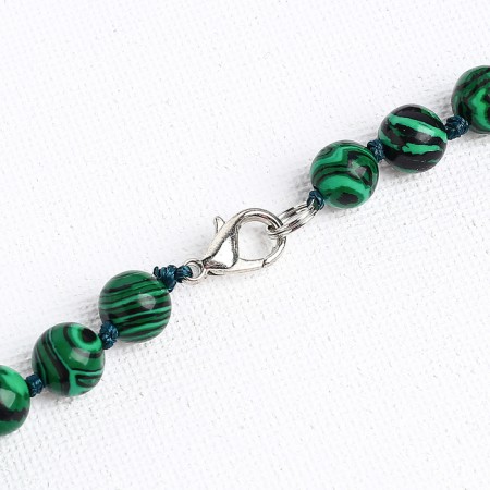 Beads Shar No. 8 “Malachite, 56 cm-1