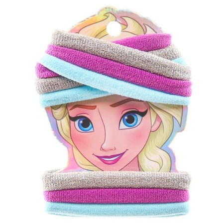 Hair gum, 9 pcs, "Elsa", cold heart-2
