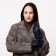 Gloves are female, dimensionless, without insulation, blue color