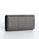 Women's wallet on magnet, gray color
