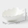 Porcelain magistro “leaf”, 150 ml, 15.5 × 9.5 × 4.5 cm, white color