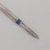 Diamond cutzes for manicure "Flame", medium grain, 1.8 × 8 mm, in a plastic case