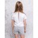 Shorts for a boy, height 122 cm, gray color