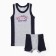 Set for a boy (T -shirt, panties), gray color, height 104 cm