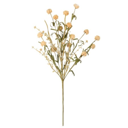 Artificial flower "Field fluff", height 65 cm, yellow color