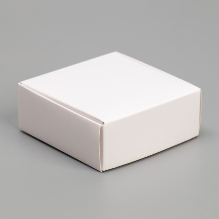 Box for jewelry, packaging, “white”, 7.5 x 7.5 x 3 cm-2