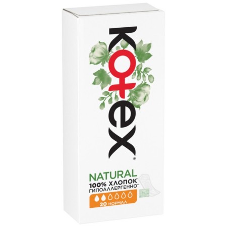 Gaskets "Kotex" Natural Daily, 20 pcs.-2