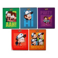 Notebook of 48 sheets in the gravity farm cage, cover coated cardboard, offset block, mix