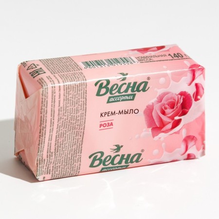 Tuale soap "Spring", Rose, 140 g