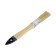 Brush flat tundra, natural bristles, wooden handle, 3/4 ", 20 mm