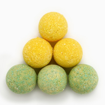 Gift set of cosmetics “Bright holiday!”, Bath bombs 6 x 20 g, aroma apple punch, pure happiness-2