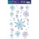 Stickers for glass "Snow Day", reusable, 20 x 34 cm, new year