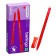 The pen "Write-steam" gel berlingo "Apex E", 0.5mm, trihedral, stern/red 265913