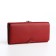 Women's wallet on magnet, red color