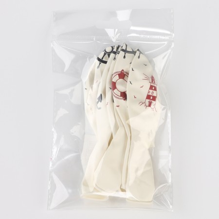 Shar Latex 14 "Sea", pastel, 5 pcs., Mix-1