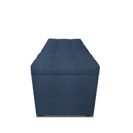 Puff with a lid and weighting, 800 × 400 × 420 mm, Vital velor, Ocean color-2