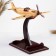 Mini-bar/stand for a bottle plane, 39 x 39 x 41 cm, beige