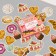 Stickers for creativity "Sweets" embossing gold set 48 pcs 9x7x0.8 cm