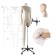 Pentornovsky Monica mannequin, Size 48, beige color, overlays, hands, leg and head