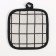Group of the share "Cell" cv. White 17*17 cm 100% p/e