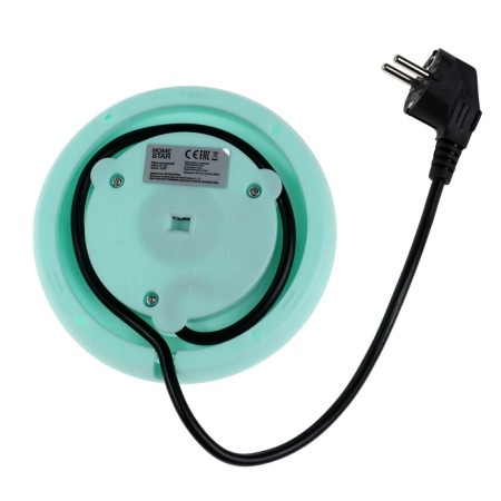Electric kettle Homestar HS-1007, plastic, Metal flask, 1.7 l, 1500 watts, green-7