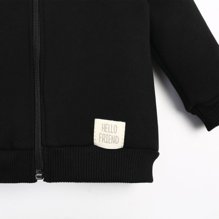 Costume: sweatshirt and pants crumbs, I am Basic Line, height 80-86 cm, black-7