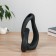 VAZA Ceramics Table "Bailey" 23 cm, black