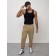 Cargo jeans male, size 52, beige color