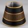 Outhabaur E27 Black-gold 25x25x19 cm