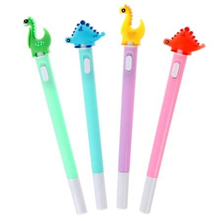 Light pen "Dinosaurus" with blue ink, species mix-1