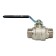 Ballic Stout SVB-0005-000020, full-pass, 3/4 ", external/outer thread, lever