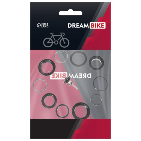 The steering column Dream Bike 1-1/8 "Aluminum, Right, Castle bearing-3